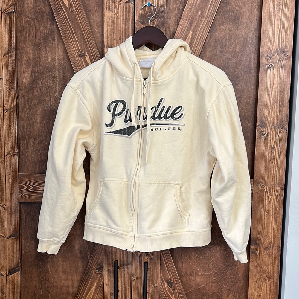 Vintage Jansport Black and Yellow Boxy Hoodie